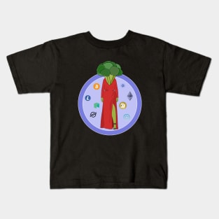 Broccoli Crypto Kids T-Shirt